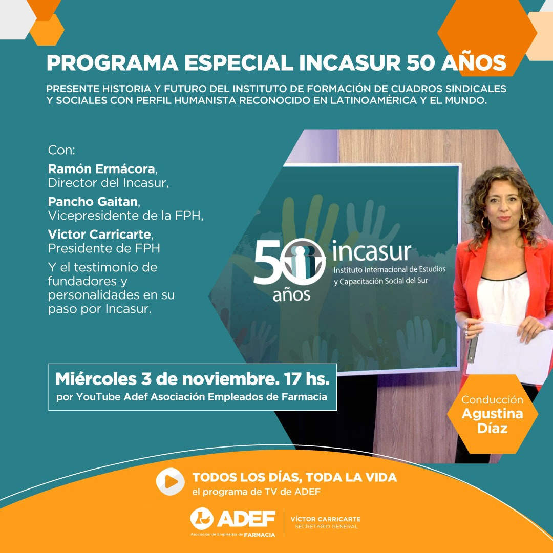 50° aniversario del Incasur
