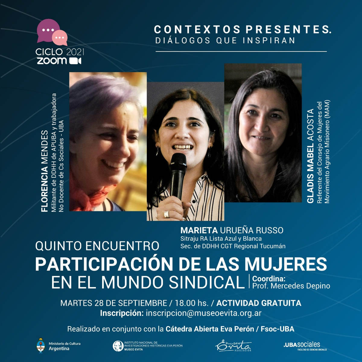 Participación de las mujeres en el mundo sindical